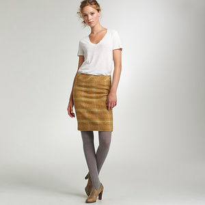 J. Crew Sunnie Wool Pencil Skirt